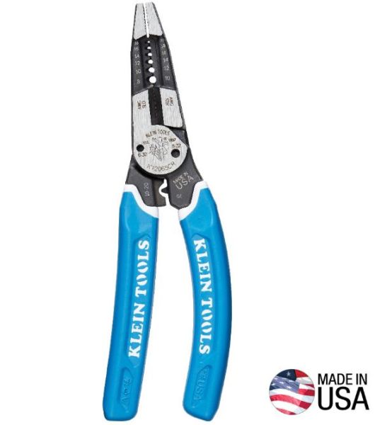 Klein-Kurve K12065CR Heavy-Duty Wire Stripper / Cutter / Crimper Multi ...