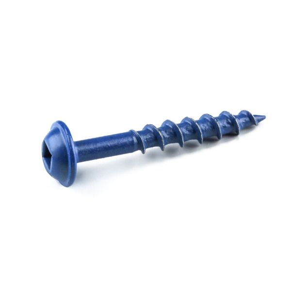 Kreg SML-C125B-100 Blue-Kote WR Pocket Screws - 1-1/4-Inch, 100