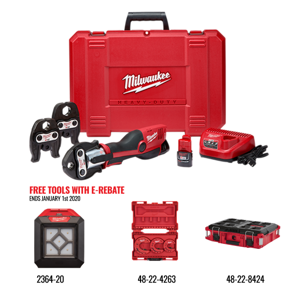 Milwaukee 2473-22 FORCE LOGIC Press Tool Kit | Dynamite Tool