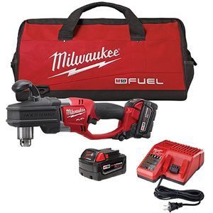 Milwaukee half inch right angle online drill