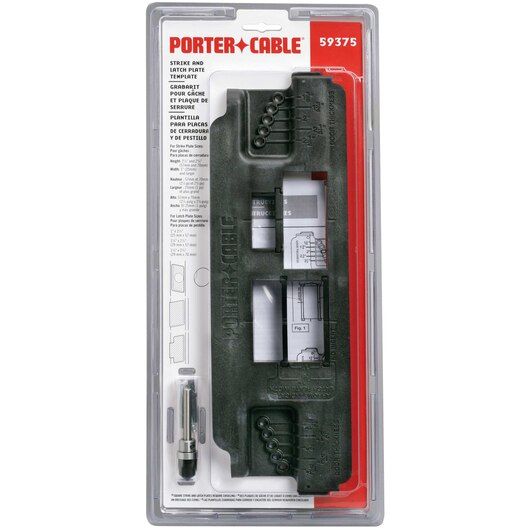 Porter Cable 42000 9 pc Router Template Guide Set