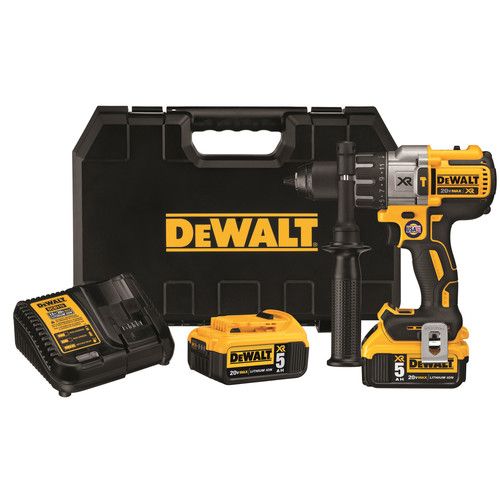 Image of DeWalt DCD995B 20V MAX XR Li-Ion Compact Drill Kit with 2 Batteries and Charger