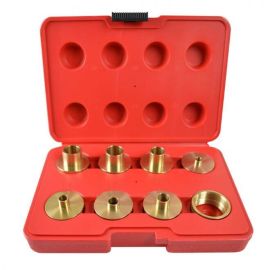 Big Horn 19604, 8pc Brass Router Bushing Set