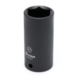 Titan 42427 27mm 1/2in Dr. 6pt MM Impact Socket | Dynamite Tool