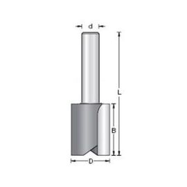 Amana Tool 45220 CNC Straight Plunge Router Bits - 3/8" (D) 1-1/4" (B)