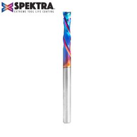 Amana 46181-K CNC Solid Carbide Spektra™ Extreme Tool Life Coated Compression Spiral 3/16 Dia x 1 x 3/16 Shank