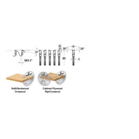 Amana Tool MS15100 Carbide Tipped Miter 15 Inch D x 100T 4+1 ATB, -2 Deg, 1 Inch Bore, Circular Saw Blade