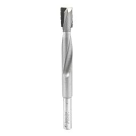 Amana Tool 45542 Carbide Tipped Up-Shear Bit Slot Mortiser 5/8 D x 1 Inch CH x 1/2 SHK Router Bit