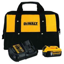 DeWalt DCB205CK 20V MAX 5.0 Ah Li-Ion Battery Kit with Bag