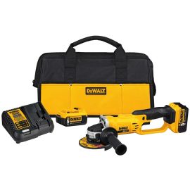 DeWalt DCG412P2 20V MAX Li-Ion 5 in. Small Angle Grinder Tool Kit