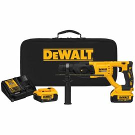 DeWalt DCH133M2 20V MAX XR BRUSHLESS 1” D-HANDLE ROTARY HAMMER