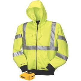 DeWalt DCHJ071B 20V/12V MAX* Class III High-Vis Heated Hoodie and Adaptor Only