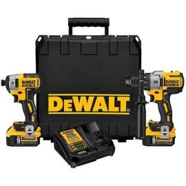 DeWalt DCK299P2 20V Li-Ion Brushless Hammerdrill / Impact Kit 5.0Ah, Case