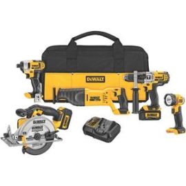 DeWalt DCK492L2 20V MAX Premium 4-Tool Combo Kit