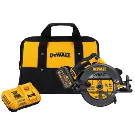 DeWalt DCS575T1 60V MAX FlexVolt 7-1/4" Brushless Circular Saw Kit, 1 Battery