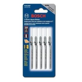 Bosch T101AOF 3 in. 20 TPI Bi-Metal T-Shank Laminate Flooring Jig Saw Blade - 5 Pack