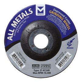 Champion Cutting Tool 623550 Type 27 Depressed Center Grinding Wheels - 1/4"