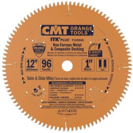 CMT P12096N 1" Bore ITK Plus Non-Ferrous Metal, 12" x 96 Teeth