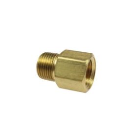 Coilhose Pneumatics C0404 Hex Adapter, 1/4" FPT x 1/4" MPT