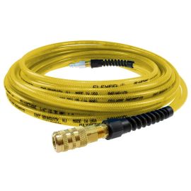 Coilhose PFE5025TYS15X Flexeel Hose Strain Relief Fittings, Industrial Six Ball Coupler & Connector - 25-ft.