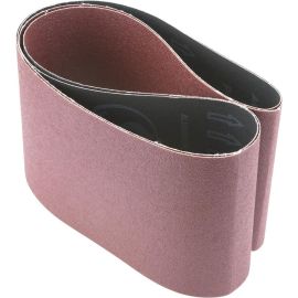 Woodstock D1257 6" x 48" 80 grit Aluminum Oxide Sanding Belt - 2 pk.