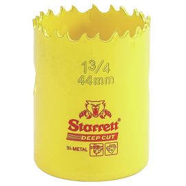 Starrett DH0134 Dual Pitch Professional Bi-Metal Hole Saws- 1-3/4 in. (44mm)