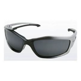 Edge SK117 Black Silver Mirror Lens Kazbek Safety Glasses