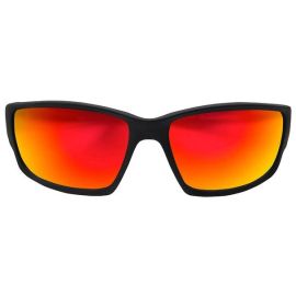 Edge Kazbek Safety Glasses with Aqua Precision Red Mirror Lens