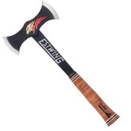 Estwing EDBA Black Eagle Leather Grip Double Bit Axe