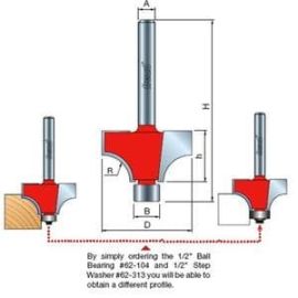 Freud 36-110 Beading Bits