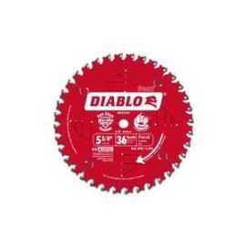 FREUD D0536X Diablo 5-3/8-Inch 36 Tooth ATB Finish Cordless Trim Saw Blade