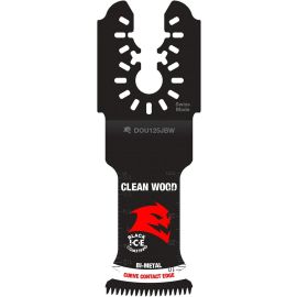 Diablo DOU125JBW10 1-1/4 in. Universal Fit Bi-Metal Oscillating Blade for Clean Wood - 10 Pack