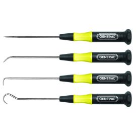 General Tools 60004 Four-piece Precision Fixed Blade Probe Set