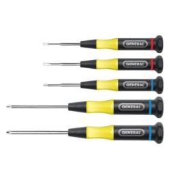 General Tool 700 - Five-piece Precision Screwdriver Set