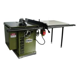 General International 650-3-36 10" 230V 3HP 1PH 10" Deluxe Left Table Saw Kit | Dynamite Tool