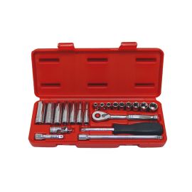 Grip 73105  22 Pc 1/4" Pro Socket Set SAE - 12/6 | Dynamite Tool 