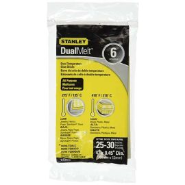 Stanley GS230S All Purpose Clear Glue Sticks - 6-Pack