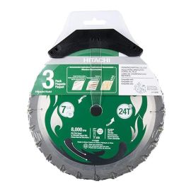 Hitachi 115430 7-1/4 In. 24T Framing/Ripping VPR Blade 