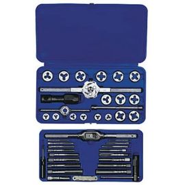 Irwin 24606 Hanson 41-pc Machine Screw / Fractional Tap & Hex Die Set | Dynamite Tool