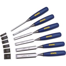 Irwin M444SB6N Marples Chisel Set for Woodworking, 6-Piece