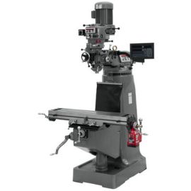 JET 691191 JTM-1 Mill With 3-Axis Newall DP700 DRO (Quill) With X-Axis Powerfeed