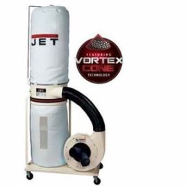 Jet 708658K DC-1100VX-5M Dust Collector, 1.5HP 1PH 115/230V, 5-Micron Bag Filter Kit