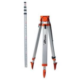 Johnson Level 40-6350, Universal Tripod/Grade Rod Kit