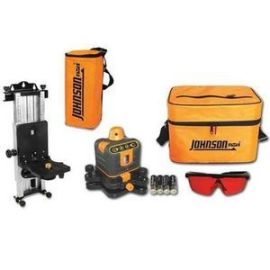 Johnson 40-6507 Manual Leveling Rotary Laser Level Kit