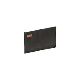 Klein 5236 Contractor's Zipper Portfolio, Cordura Ballistic Nylon, Black, 12" X 17"