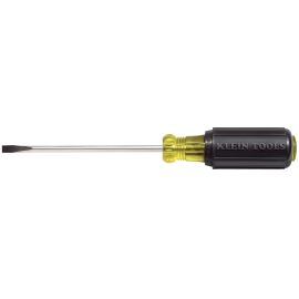 Klein 601-4 3/16 inch Cabinet-Tip Screwdriver 4 inch Round-Shank