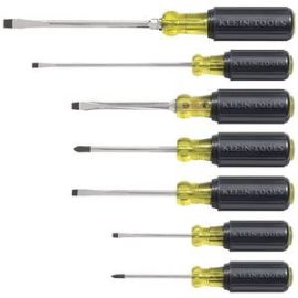 Klein 85076 7 Pc Cushion-Grip Screwdriver Set