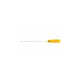 Klein A216-10 1/8 inch Cabinet-Tip Screwdriver 10 inch Round-Shank