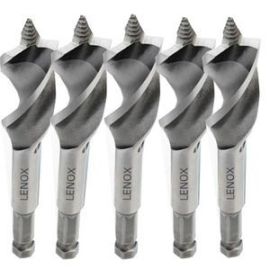 Lenox 10955 3/4 in. 7/8 in. 1 in. 1-1/8 in. 1-1/4 in. BI-METAL UTILITY BIT KIT, 5 PIECE KIT -500K