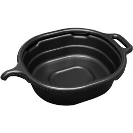 Lisle 17972 4.5 Gallon Oval Drain Pan, Black | Dynamite Tool